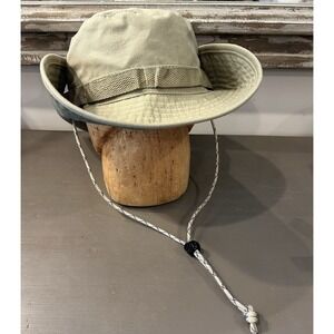 Unisex Swiss Tech Performance Gear‎ Khaki Outback Safari Hat with Snaps S/M